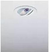 ES 102 814E DISK SÜLLYESZTETT BILLENTHETŐ SPOT LÁMPATEST GU10 MAX. 50W 12V IP20 82/51x100MM FEHÉR