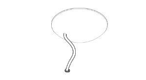 TARG 1T6288EL THREESIXTY FÜGGESZTÉSHEZ BETÁPSZETT 4M-ES KÁBELLEL FEHÉR