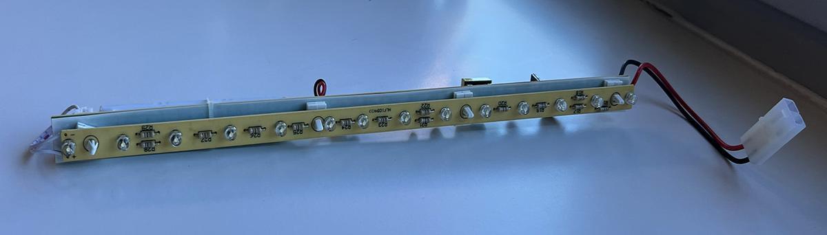 MLX EM JM296 LED ELEKTRONIKA PANEL+LED+AKKU 2H