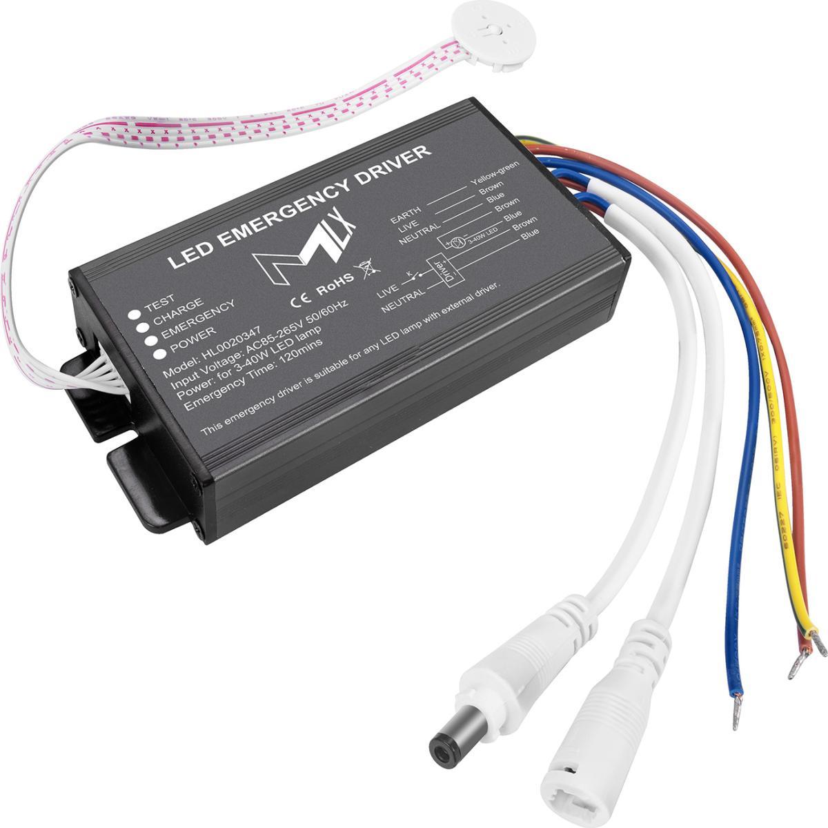 INVERTER LED 3-40W AC85-265V DC10-200V 3W 2H 2 ÉV