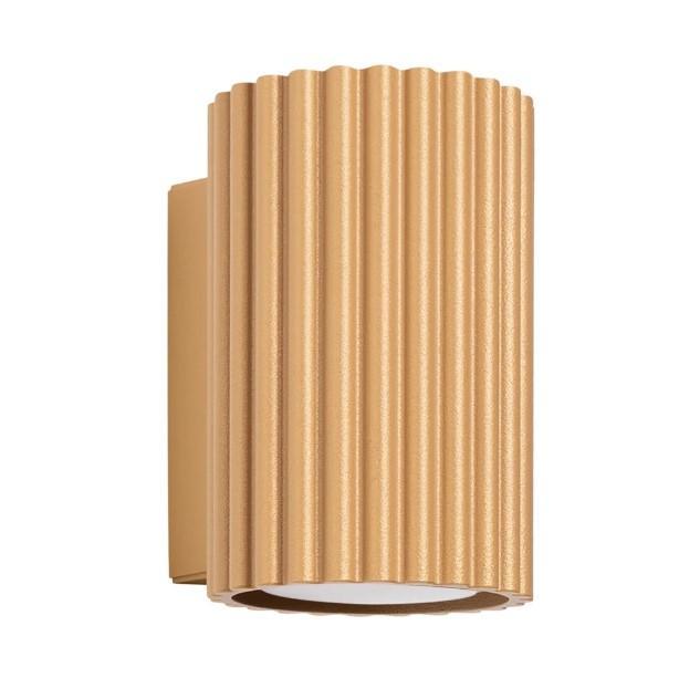 SL SL.1650 KARBON LED OLDALFALI LÁMPATEST GU10 MAX. 10W Ø65x85X100MM IP20 ARANY 5 ÉV