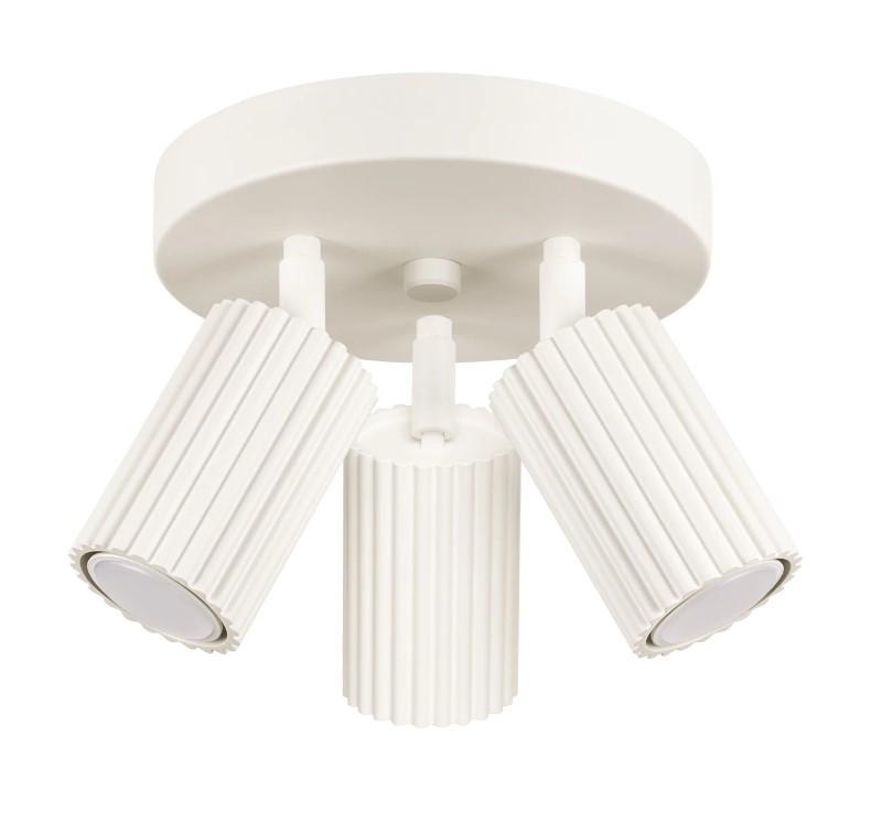 SL SL.1601 KARBON LED MENNYEZETI SPOT LÁMPATEST 3XGU10 MAX.3X10W 195X195X180MM IP20 BÉZS