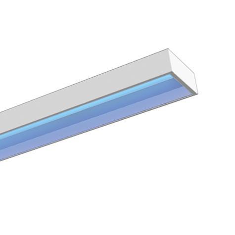 3F 9304 VIOLETTA UV-C MENNYEZETI LÁMPATEST MAX. 34W G13/T8 IP20 925x180x70MM 5 ÉV