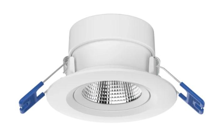 OP 541003589300 CHIARA SÜLLY. ÁLLÍTHATÓ (25°) LED SPOT 9W 675LM 3000K 36° IP20/IP44 5 ÉV TRIAC FEHÉR