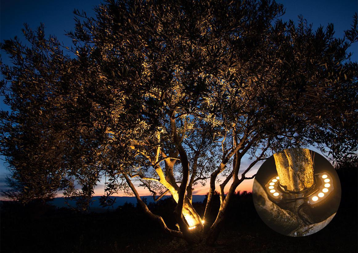 BL PRJA-W LED PROJEKTOR SZETT LEKEREKÍTETT 24V 2x6W MELEGFEHÉR IP66