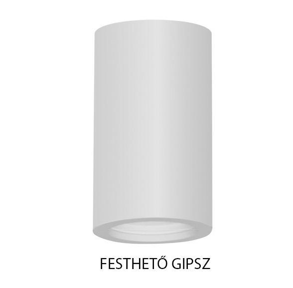 DURA DG006 GYPSUM CEILING LAMP FOR GU10 MAX. 35W LIGHT SOURCE Ø70x120MM PAINTABLE