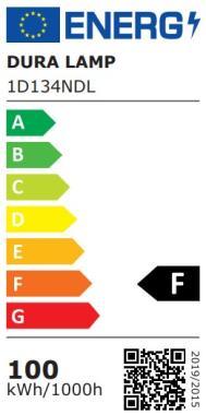 DURA 1D134NDL FÉMHALOGÉN IZZÓ E27 100W 11450LM 4200K IP20 Ø58x145MM ÁTLÁTSZÓ