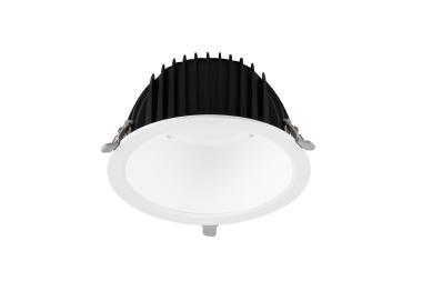 OP 140043945 LED MÉLYSUGÁRZÓ 42W 3650LM 3000K 75° IP44/IP20 Ø220x116MM FEHÉR