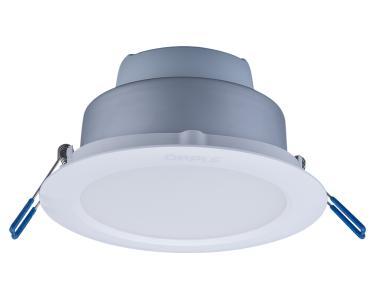 OP 140051474 LED MÉLYSUGÁRZÓ LÁMPA 7W 600LM 3000K 110° IP44/IP20 Ø138x75MM TRIAC DIMM. FEHÉR