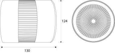 TRO 136-007 LED MÉLYSUGÁRZÓ RÁÉPÍTHETŐ 30W 3018LM 3000K 36° IP20 UGR<19 FEKETE