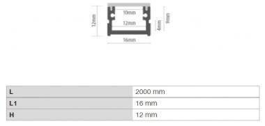 DURA PRAP20-2MK ALUPROFIL