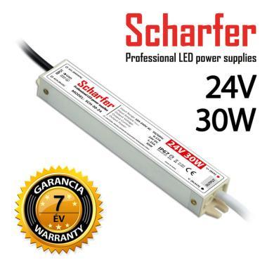 SCHARFER SCH-30-24 LED TÁPEGYSÉG 185-250V AC 24VDC 1,25A 30W IP67