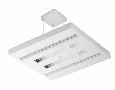 LENA 240256 UV-C STERILON SQUARE ZW LÁMPATEST LED 60X60 92W 2400LM 4000K IP20