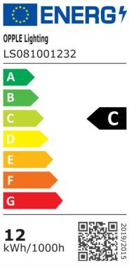 OP 542003156100 LED PANEL 1274x370x55MM 40W 5000LM 3000//4000K 90° IK03 UGR19 IP20 5 ÉV SMART