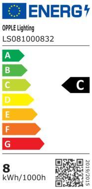 OP 542003156400 LED PANEL 1574x370x55MM 50W 6250LM 3000//4000K 90° IK03 UGR19 IP20 5 ÉV SMART