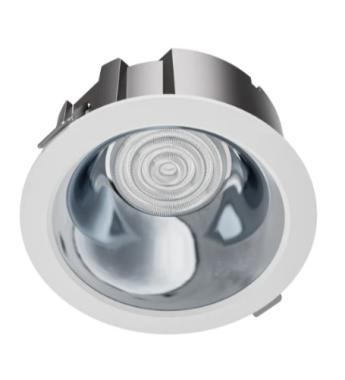 OP 540001387400 LED MÉLYSUGÁRZÓ 22W 2860LM 3000-4000K 70° IP44/IP20 UGR19 FEHÉR 5 ÉV