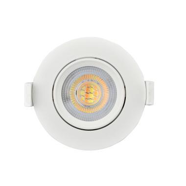 DURA VA03L1CCT VALO CCT LED MÉLYSUGÁRZÓ 7W 600LM 3000-4000-6500K Ø85MM 50° IP20/IP43 KEREK 2ÉV