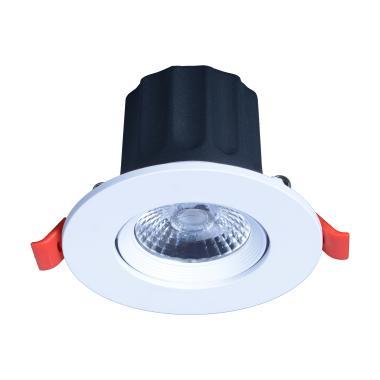 DURA RTF03L530T LED MÉLYSUGÁRZÓ 7W 570LM 3000K 36° IP20/IP43 Ø90MM FEHÉR 5 ÉV