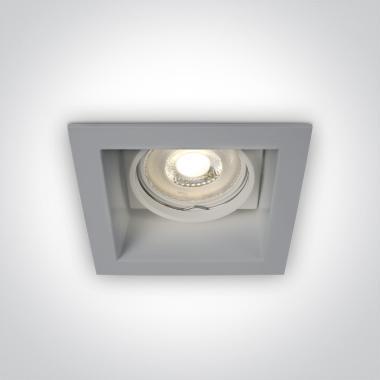 OL 51105D/G LED SÜLLY. ÁLLÍTHATÓ SPOT 12V GU5,3/MR16  MAX. 50W 90x90x54MM SZÜRKE 5 ÉV