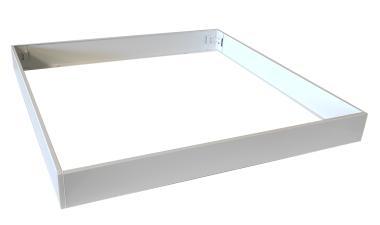 MLX PL  TARTOZÉK TOKIO B6060 PANEL KIEMELŐ KERET 600x600x65MM FEHÉR