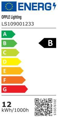 OP 540001384100 LED MÉLYSUGÁRZÓ 15W 1950LM 3000-4000K 70° UGR<22 IP54/IP20 Ø200MM 5 ÉV