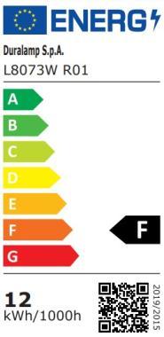 DURA L8073W DR111 LED 12V G53 12W 960LM 3000K 30° 2 ÉV