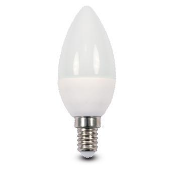 DURA CC3735WF LED FÉNYFORRÁS GYERTYA 230V E14 5W 470LM 3000K 240° 2 ÉV OPÁL