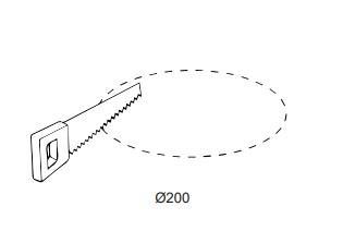 OP 540001384200 LED MÉLYSUGÁRZÓ 22W 2860LM 3000-4000K 70° UGR<22 IP54/IP20 Ø226x62MM 5 ÉV