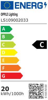 OP 540001384200 LED MÉLYSUGÁRZÓ 22W 2860LM 3000-4000K 70° UGR<22 IP54/IP20 Ø226x62MM 5 ÉV