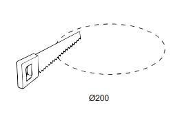 OP 540001384400 LED MÉLYSUGÁRZÓ 40W 5200LM 3000-4000K 70° UGR<22 IP54/IP20 Ø226x62MM 5 ÉV