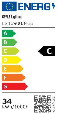 OP 540001384400 LED MÉLYSUGÁRZÓ 40W 5200LM 3000-4000K 70° UGR<22 IP54/IP20 Ø226x62MM 5 ÉV