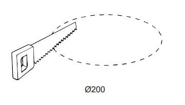 OP 540001385300 LED MÉLYSUGÁRZÓ 30W 3900LM 3000-4000K IP54/20 70° UGR22 DALI DIMM. 5 ÉV