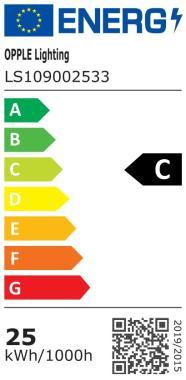 OP 540001385300 LED MÉLYSUGÁRZÓ 30W 3900LM 3000-4000K IP54/20 70° UGR22 DALI DIMM. 5 ÉV