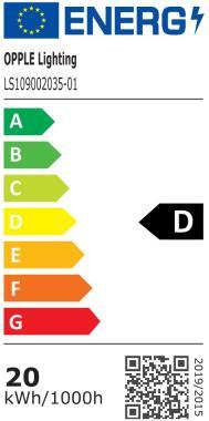 OP 540001386900 LED MÉLYSUGÁRZÓ 24W 2640LM 2700-6500K 70° UGR<22 IP54/IP20 Ø226x62MM 5 ÉV DALI+TW