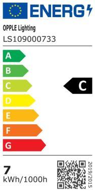 OP 540001385800 LED MÉLYSUGÁRZÓ 8W 960LM 3000-4000K 70° UGR<22 IP54/IP20 Ø138x44MM 5 ÉV SMART