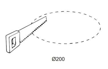 OP 540001386000 LED MÉLYSUGÁRZÓ 15W 1950LM 3000-4000K 70° UGR<22 IP54/IP20 Ø226x62MM 5 ÉV SMART