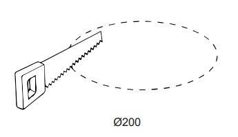 OP 540001386100 LED MÉLYSUGÁRZÓ 22W 2860LM 3000-4000K 70° UGR<22 IP54/IP20 Ø226x62MM 5 ÉV SMART