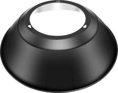MLX TITAN BL UFO PHR LED 150W-OS CSARNOKVILÁGÍTÓ LÁMPÁHOZ ERNYŐ 90° Ø420x108MM FEKETE