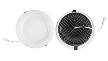 MLX DL FIX-A LED MÉLYSUGÁRZÓ 18W 1800LM 4000K 120° IP20 Ø195x62MM FEHÉR 5 ÉV