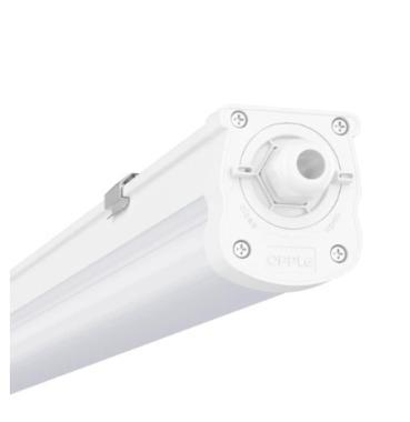 OP 711000007800 LED LÁMPATEST 38W 5700LM 4000K IP66 IK08 120° HACCP 5 ÉV SZÜRKE