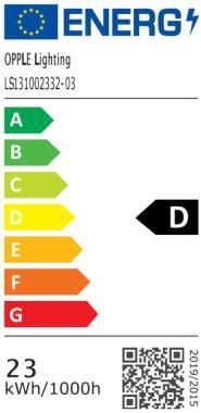 OP 540001433800 LED MÉLYSUGÁRZÓ CCT 15-25W 2625LM 3000/4000K 110° IP44/I20 Ø300x25MM 5 ÉV