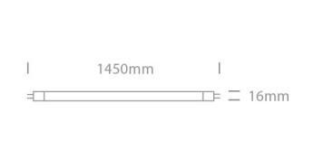 OL 9018LA/C LED T5 FÉNYCSŐ 18W 2800LM 4000K 320° CRI90 1450MM 2 ÉV