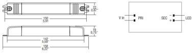 FLEXA AL1074 LED DRIVER 14W 500mA IP20