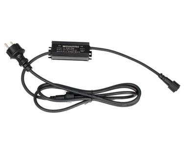 TRO 018-007 TÁPEGYSÉG 36V 36W IP67 MAX. 72M VAGY 720LED-HEZ FEKETE 2 ÉV