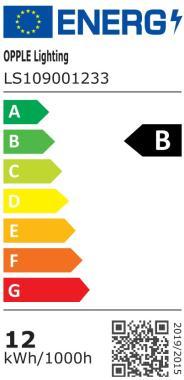 OP 540001387300 LED MÉLYSUGÁRZÓ 15W 1950LM 3000-4000K 70° IP54/IP20 FEHÉR 5 ÉV