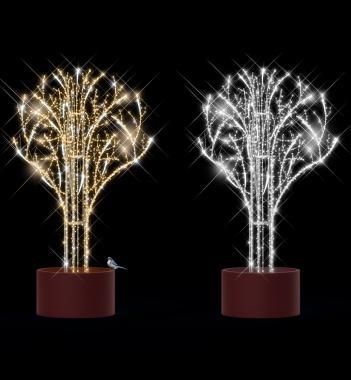 BL GX266DC LED MOTÍVUM ÁLLÓ 3D 230V FA 90W MELEG/HIDEGFEHÉR+VAKU 1,6Mx1,6Mx2,5M IP55/IP69