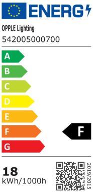 OP 542005000700 LIMA LED LINEÁRIS LÁMPA FÜGG. 18W 2070LM 3000K 70° UGR≤19 IP20 1500MM DALI 5 ÉV