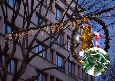 BL GP139L-W LED JÉGCSAPFÜGGÖNY ZÖLD FENYŐVEL 230V 4,5x0,6M 13W MELEGFEHÉR+VAKU IP66 FEHÉR VEZ. BETÁP