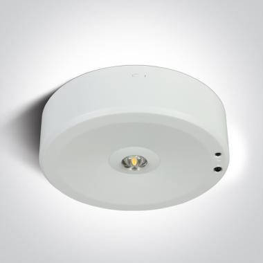 OL 89412/W MENEKÜLŐÚTVONAL VILÁGÍTÓ 3W 300LM 4000K 3H IP20 Ø150MM KÉSZENLÉTI TERÜLET OPT. KÉZI TESZT