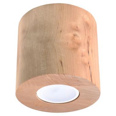 SL SL.0492 LED MENNYEZETI LÁMPATEST GU10 MAX. 40W Ø100x100MM IP20 NATÚR FA 5 ÉV